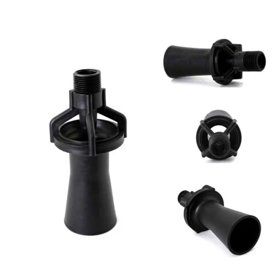 Plastic PE PP PVDF Tank Agitator Stirring Venturi Eductor Spray Nozzle
